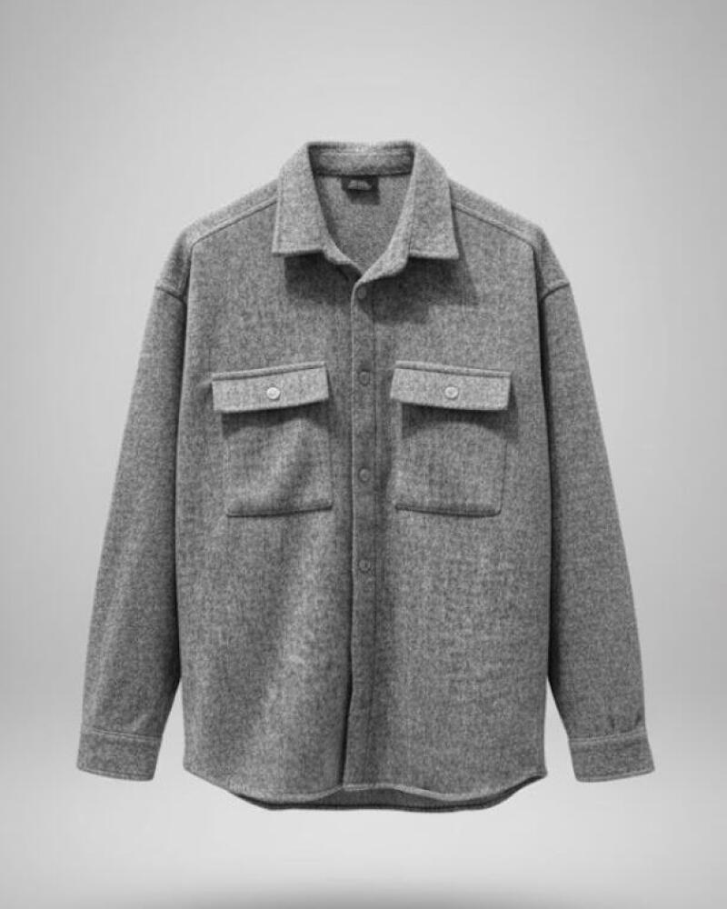 پیراهن  پشمی جناغی مردانه کد684446