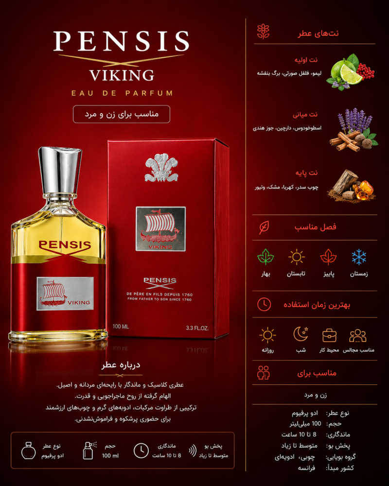 ادکلن مردانه پنسیس Creed Viking