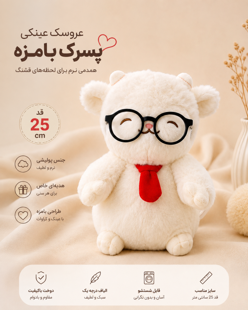 عروسک پولیشی بعبعی کد 428722