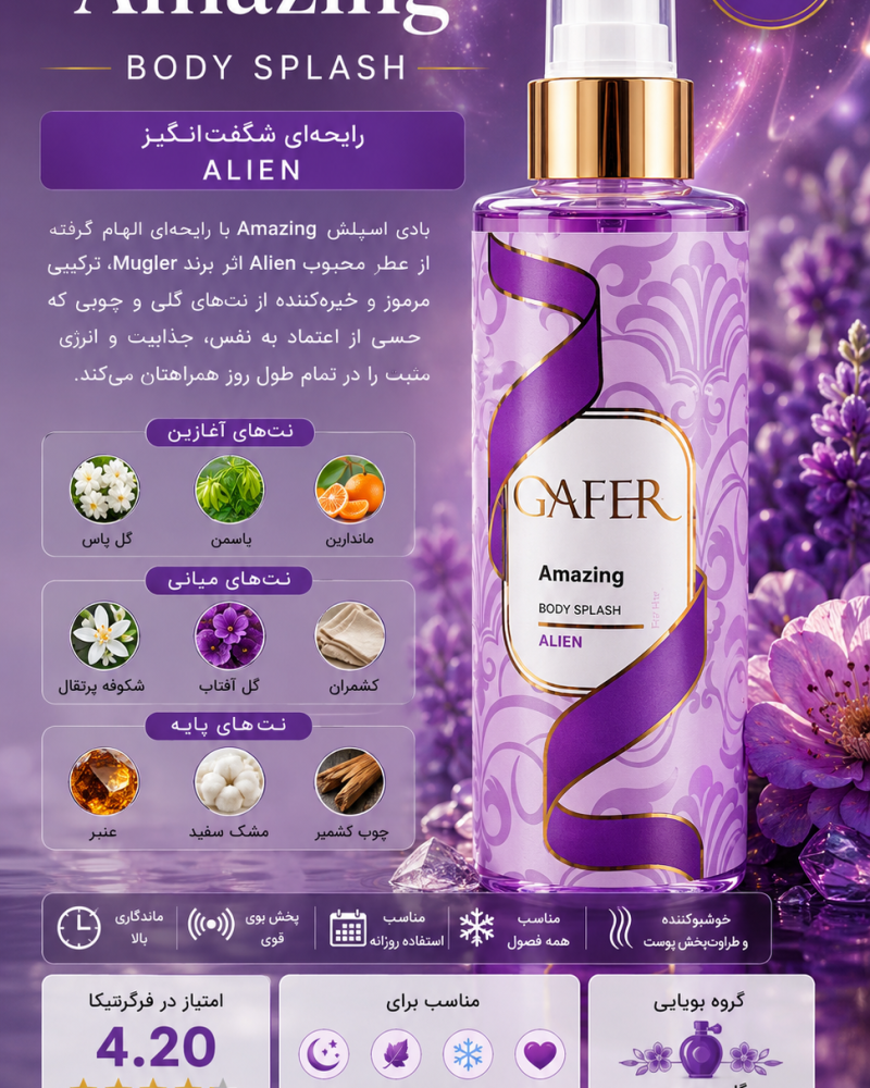 بادی اسپلش زنانه گافر ای لی ان