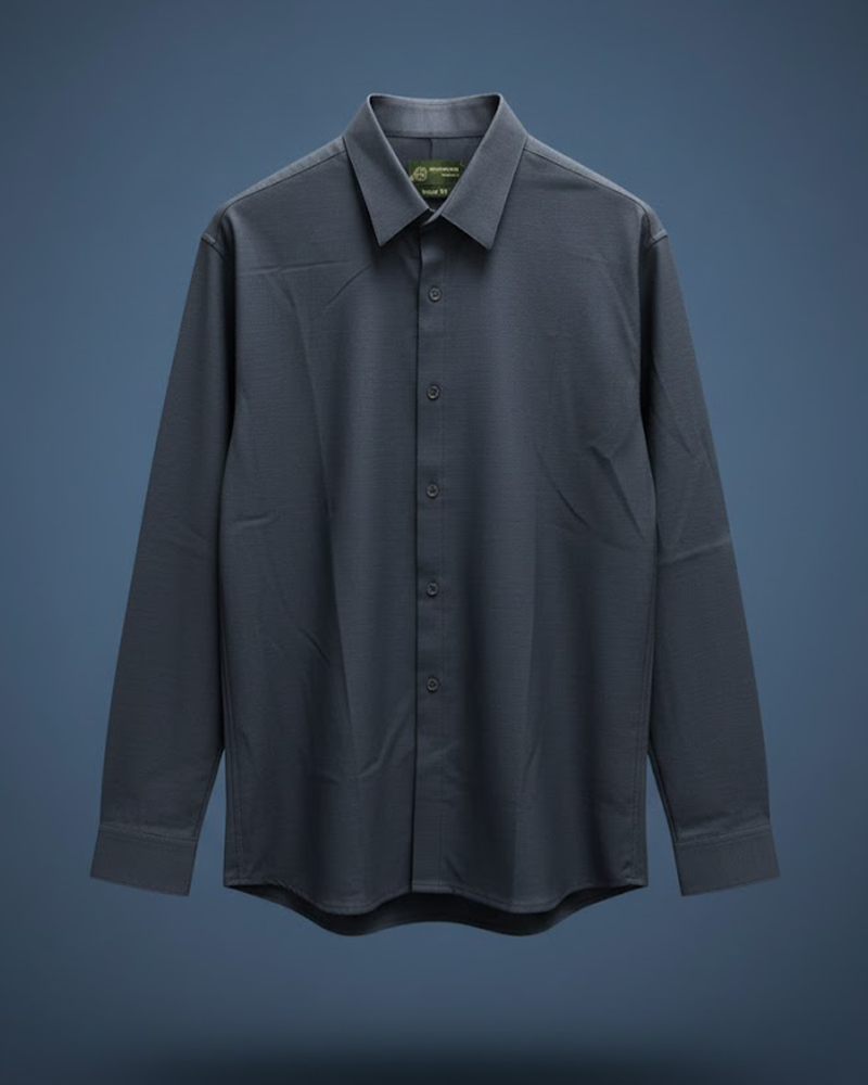پیراهن آستین بلند ساده شبرو مردانه  کد 798308